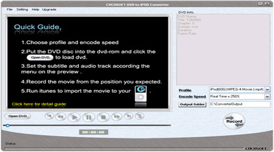 Cucusoft DVD to iPod Converter Build 200 icon